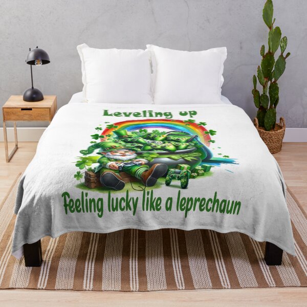 Item preview, Pot o' Gaming Goodness, Lucky Gamer Leprechaun designed and sold by Bliss Find And Design.