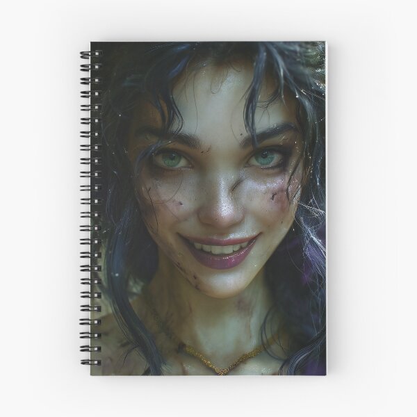 Item preview, Emerald Gaze: The Enigma of a Smile designed and sold by Skolyak.