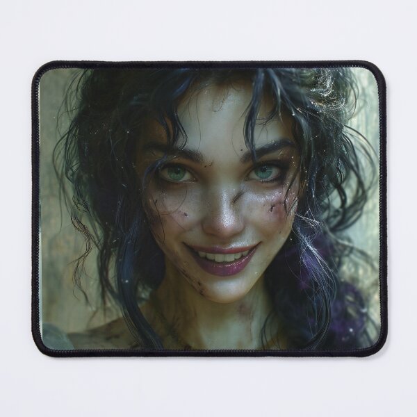 Item preview, Emerald Gaze: The Enigma of a Smile designed and sold by Skolyak.