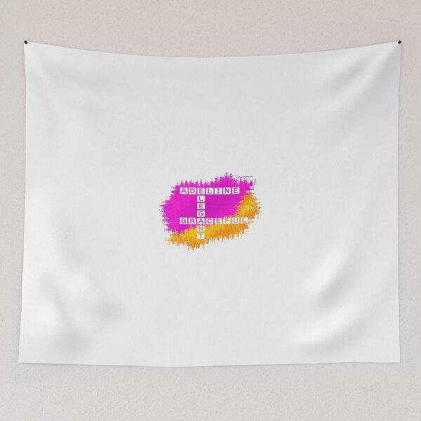 Item preview, Adeline, Graceful and Elegant Crossword designed and sold by words-my-art.