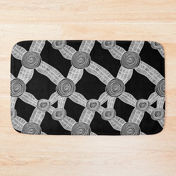 Item preview, Authentic Aboriginal Art - River WaterHoles designed and sold by HogarthArts.
