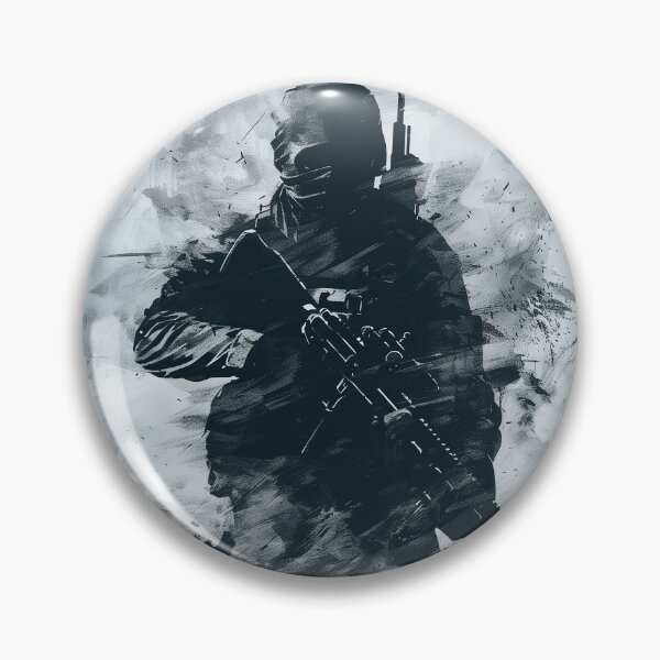 Item preview, Soldier in the Fog of War Ink Logo designed and sold by SOCaptivating.