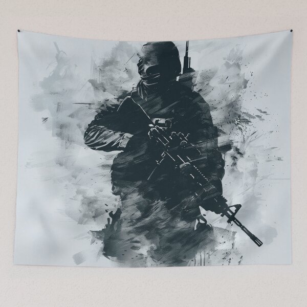 Item preview, Soldier in the Fog of War Ink Logo designed and sold by SOCaptivating.