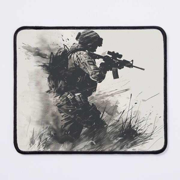Item preview, Soldier in the Fog of War Ink Logo designed and sold by SOCaptivating.
