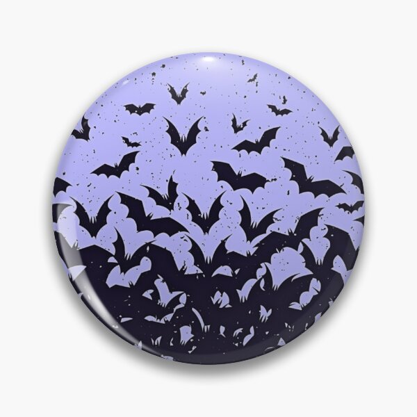 Item preview, Swarm of Purple Bats designed and sold by 13ThDimension.