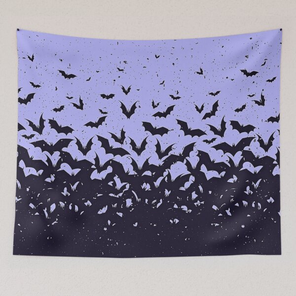 Item preview, Swarm of Purple Bats designed and sold by 13ThDimension.