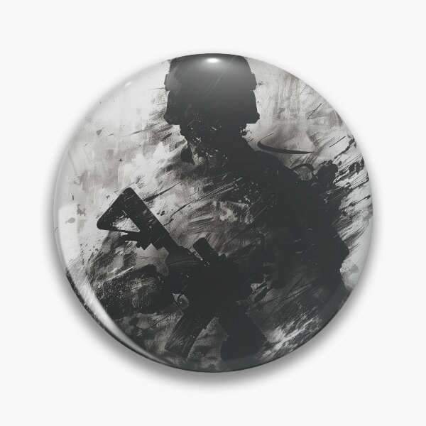 Item preview, Soldier in the Fog of War Ink Logo designed and sold by SOCaptivating.