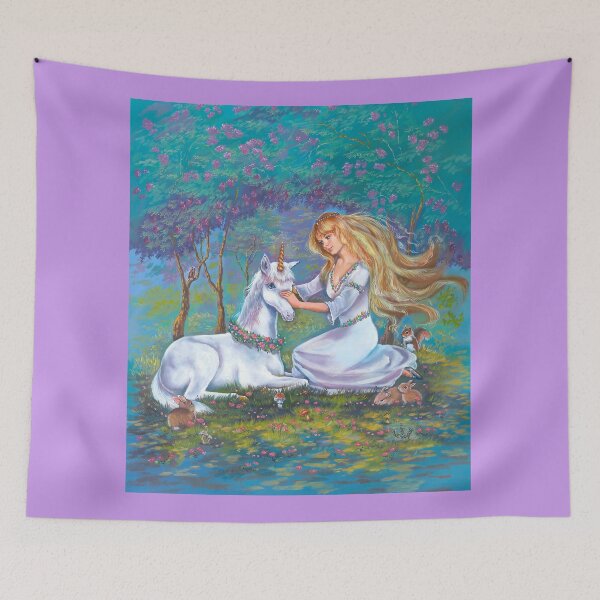Item preview, GIRL AND UNICORN designed and sold by Judy Mastrangelo.
