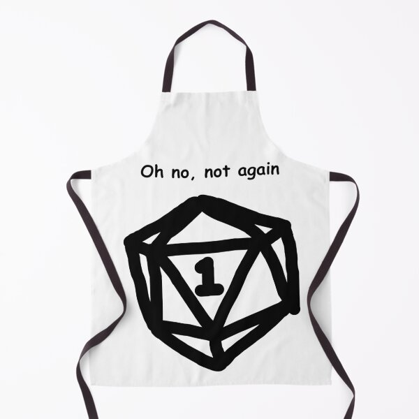 Item preview, Oh no, not again. I rolled a one designed and sold by BrushAndPen.