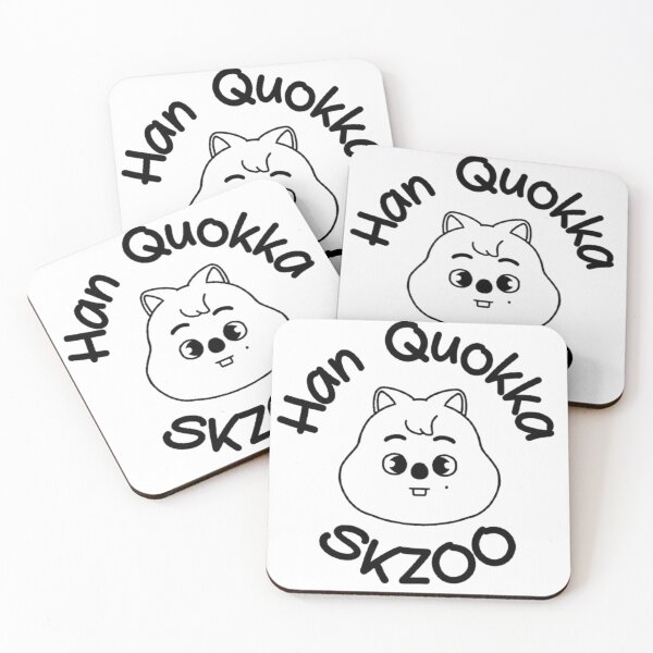 Item preview, Stray Kids - Skzoo HanQuokka Head w/ Name [BLACK OUTLINE] designed and sold by itsaiaaa.