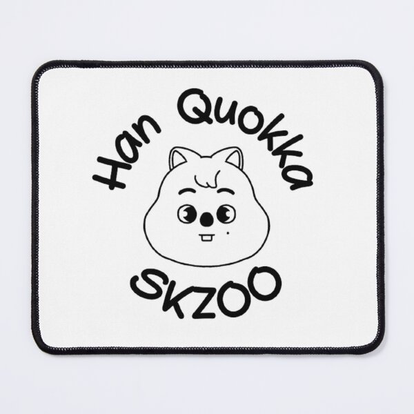 Item preview, Stray Kids - Skzoo HanQuokka Head w/ Name [BLACK OUTLINE] designed and sold by itsaiaaa.