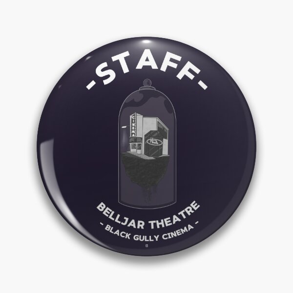 Item preview, Belljar theatre staff shirts designed and sold by bibelot-.