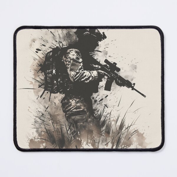 Item preview, Soldier in the Fog of War Ink Logo designed and sold by SOCaptivating.