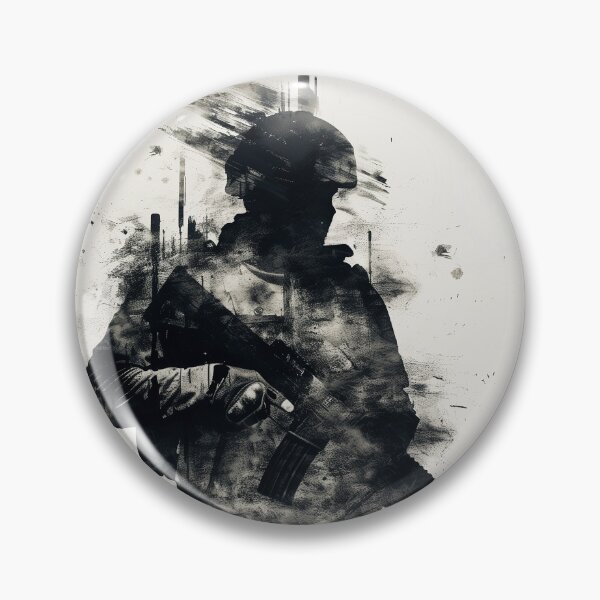 Item preview, Soldier in the Fog of War Ink Logo designed and sold by SOCaptivating.