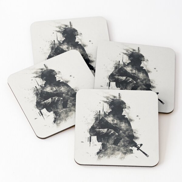 Item preview, Soldier in the Fog of War Ink Logo designed and sold by SOCaptivating.