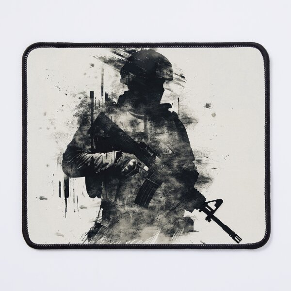Item preview, Soldier in the Fog of War Ink Logo designed and sold by SOCaptivating.