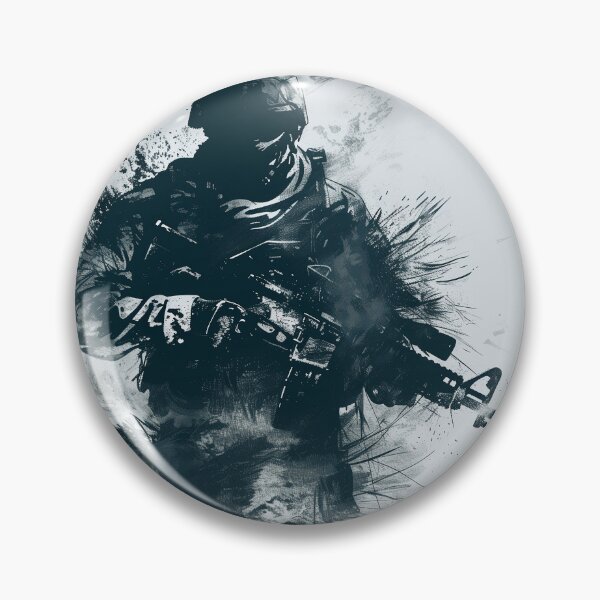 Item preview, Soldier in the Fog of War Ink Logo designed and sold by SOCaptivating.