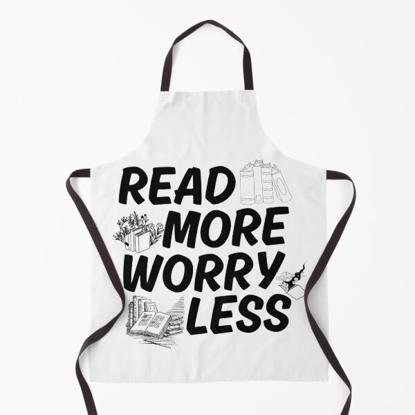 Item preview, Read More Worry Less - BookWorm - Read More Worry Less Tee - Read More Worry Less Shirt Books designed and sold by Wiss2Arts.
