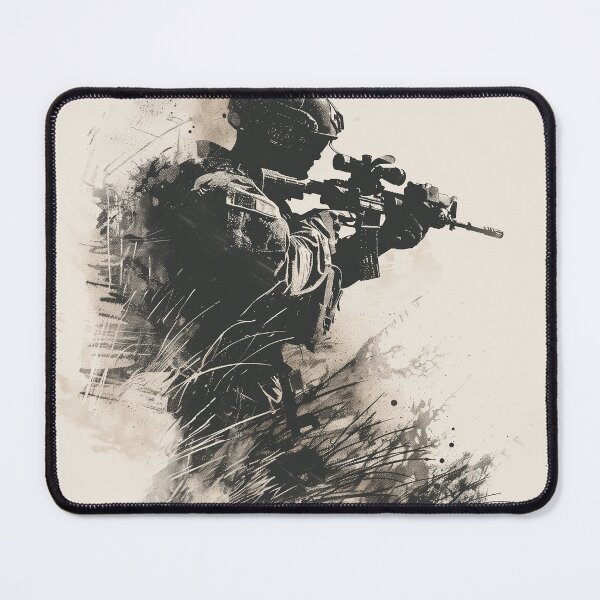 Item preview, Soldier in the Fog of War Ink Logo designed and sold by SOCaptivating.