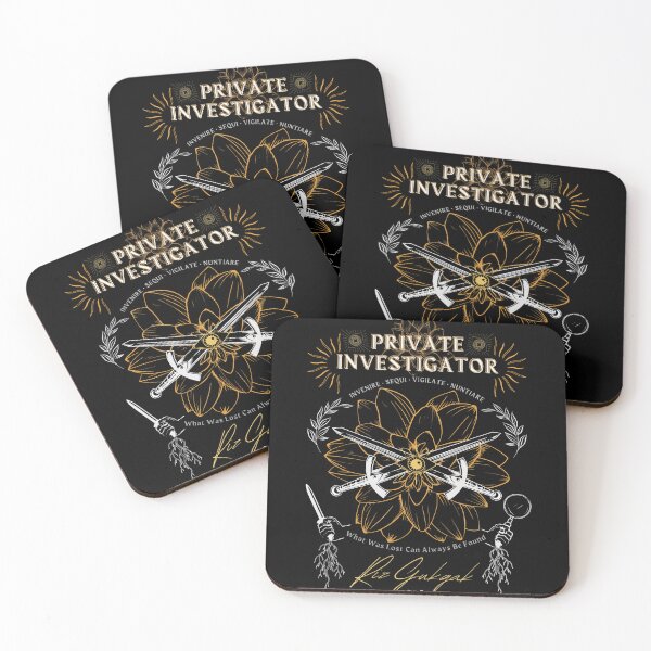 Item preview, Fantasy Riz Gukgak Private Investigator Detective Fantasy High (Design 3 of 4) designed and sold by Wyyrmwood.