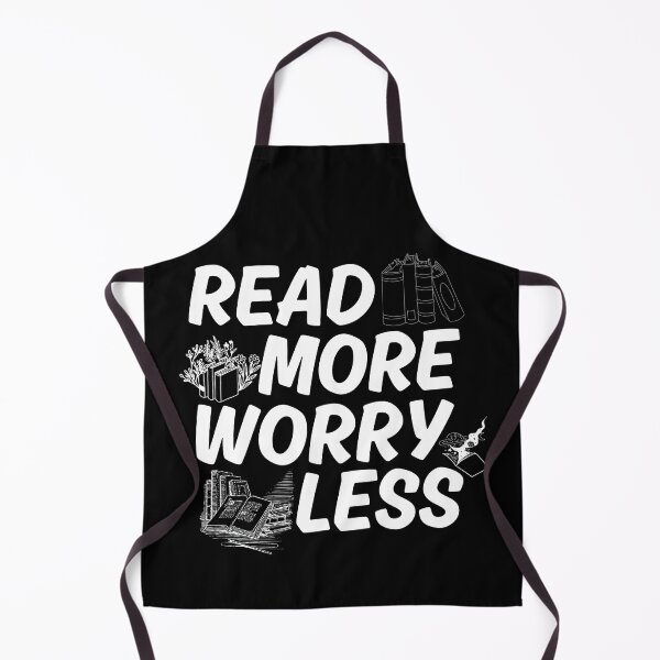 Item preview, Read More Worry Less - BookWorm - Read More Worry Less Tee - Read More Worry Less Shirt Books designed and sold by Wiss2Arts.