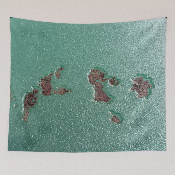 Item preview, Abstracted World Map Depiction designed and sold by Georgia Mizuleva.
