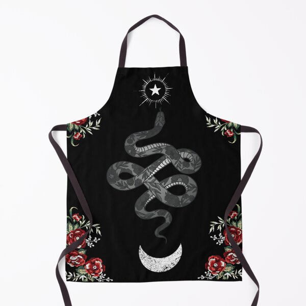 Item preview, Moon and Snake - Red and Black Gothic Design designed and sold by DreamersPlan.