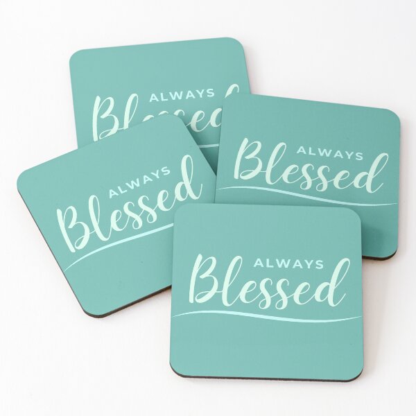 Item preview, Always blessed - christian quote designed and sold by vinxChosen.