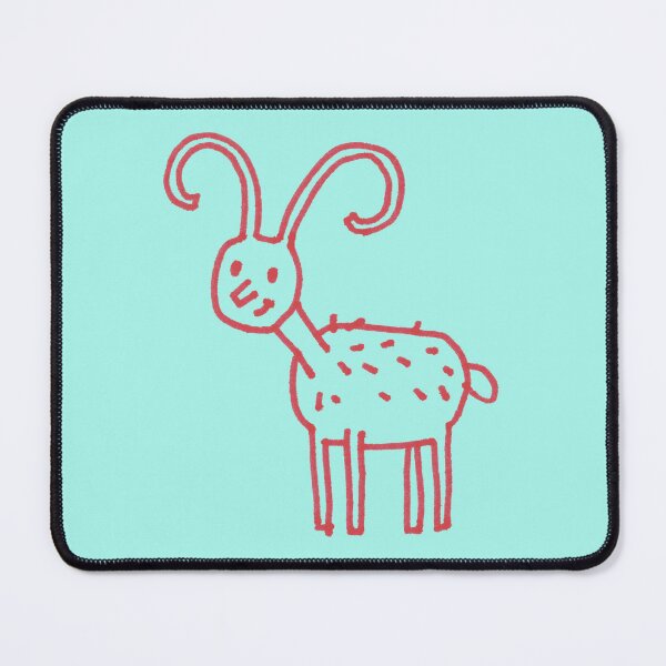 Item preview, Wilhelmina the happy goat designed and sold by BrownWoodRobot.