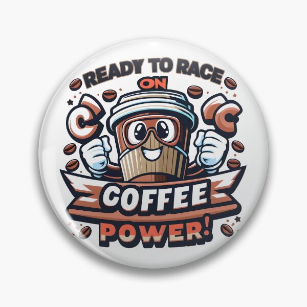 Item preview, Coffee give me power, typography, PUN designed and sold by maxmaj.