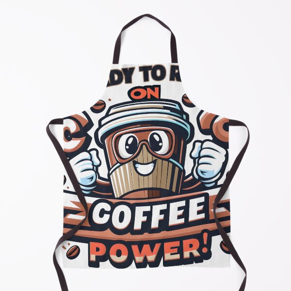 Item preview, Coffee give me power, typography, PUN designed and sold by maxmaj.