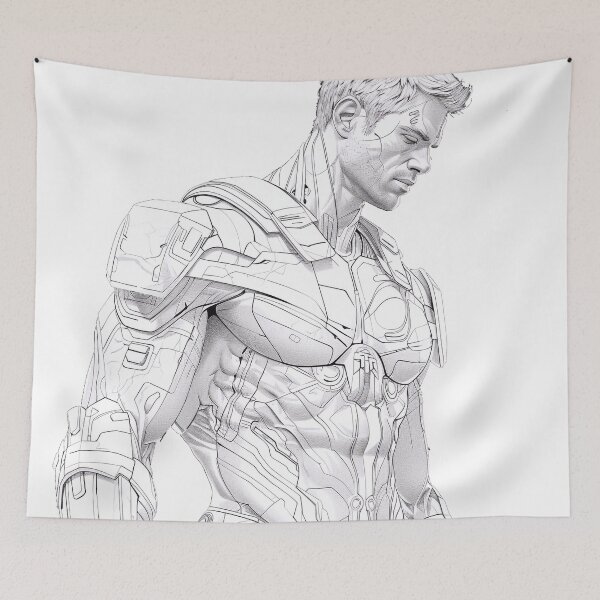 Item preview, Copia de  Copia de cyberpunk warrior  designed and sold by Trono-de-Metal.
