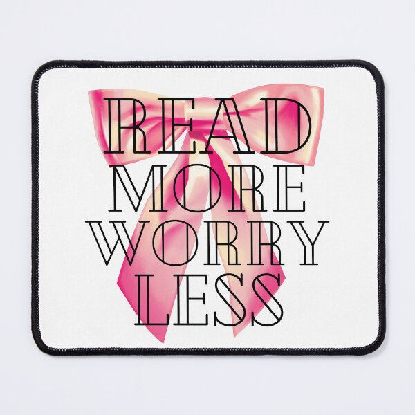 Item preview, Read More Worry Less - Book Coquette - Read More Worry Less Tee - Read More Worry Less Shirt Books T-Shirt designed and sold by Wiss2Arts.