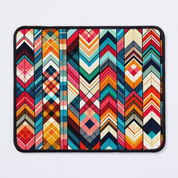 Item preview, Flannel Chevron Colorful Pattern designed and sold by HippieFarms11.