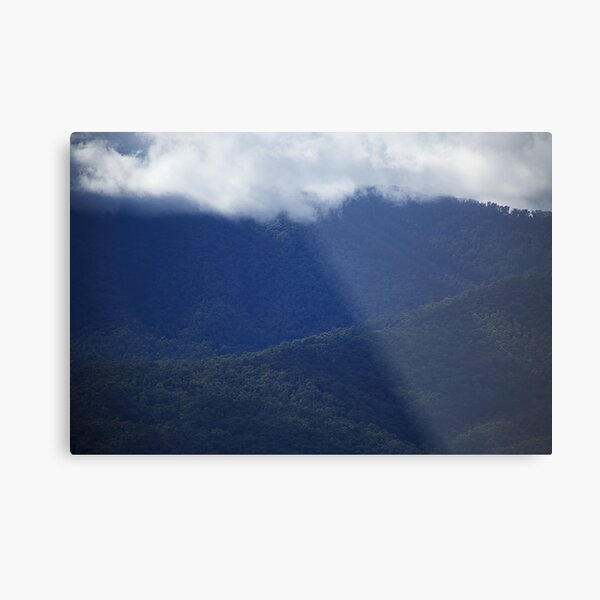 Mt Bogong Morning Clouds Australia Victoria Metal Print