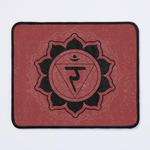 Item preview, Solar Plexus Chakra Mandala - Ruby + Coal designed and sold by Irene Estelle.