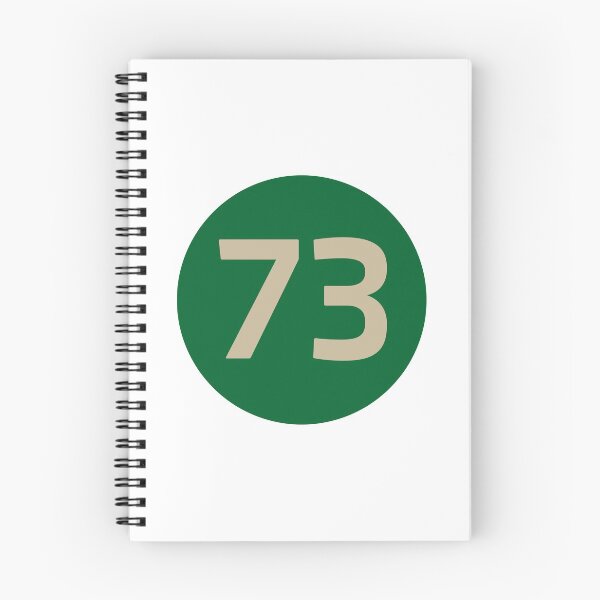 Item preview, 73 The Best Number Big Bang Numbers Puzzle Theory designed and sold by Helen-Storm.