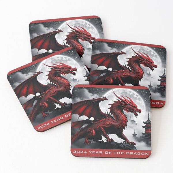 Item preview, 2024 year of the red dragon designed and sold by Astralia.