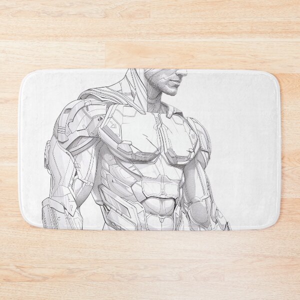 Item preview, Copia de Copia de  Copia de cyberpunk warrior  designed and sold by Trono-de-Metal.