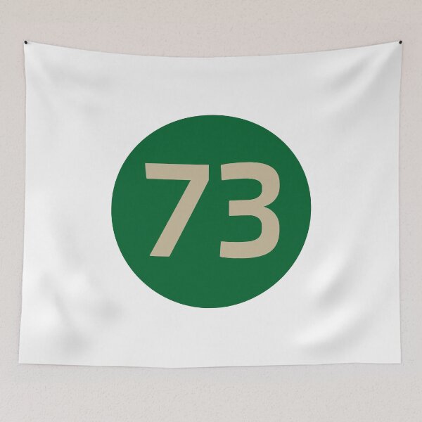 Item preview, 73 The Best Number Big Bang Numbers Puzzle Theory designed and sold by Helen-Storm.