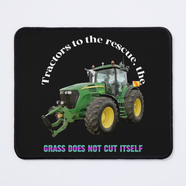 Item preview, Tractors to the rescue, the grass does not cut itself designed and sold by Mahilis.