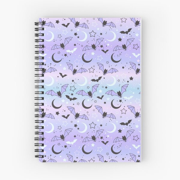 Item preview, Kawaii Pastel Witch Purple Bat & Moon designed and sold by 13ThDimension.