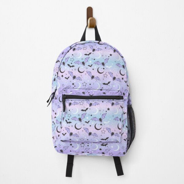 Item preview, Kawaii Pastel Witch Purple Bat & Moon designed and sold by 13ThDimension.