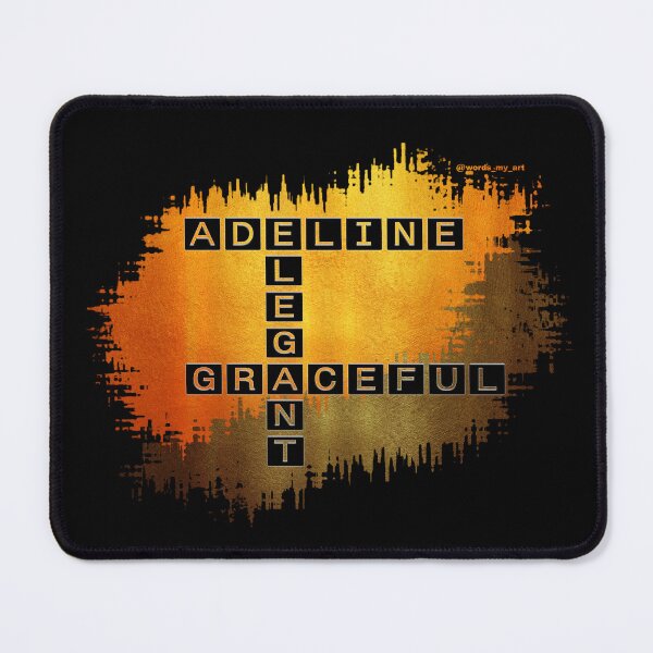 Item preview, Adeline, Graceful and Elegant Crossword designed and sold by words-my-art.