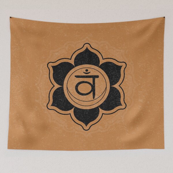Item preview, Sacral Chakra Mandala - Rust + Coal designed and sold by Irene Estelle.