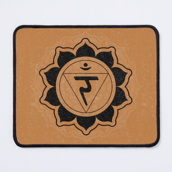Item preview, Solar Plexus Chakra Mandala - Rust + Coal designed and sold by Irene Estelle.
