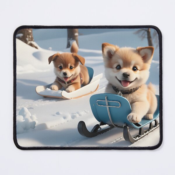 Item preview, Pups sledding designed and sold by WetRatz.