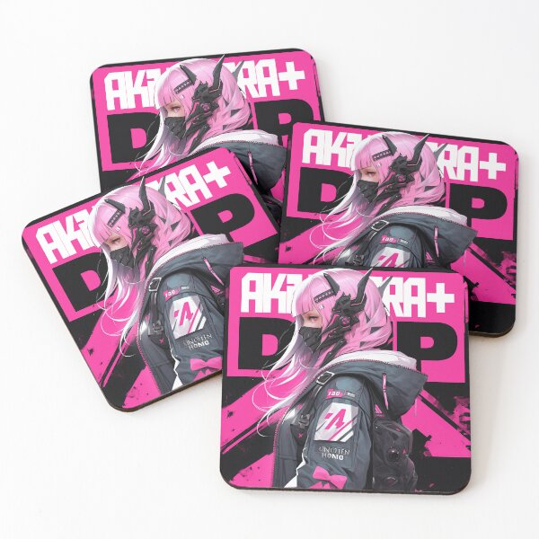 Item preview, AKIBA DRIP「 ✦ PINK & BLACK ✦ 」K-POP TECH WEAR CYBER SAMURAI ONI GIRL - JAPAN ANIME MANGA CYBER PUNK FASHION designed and sold by AKIBA DRIP.