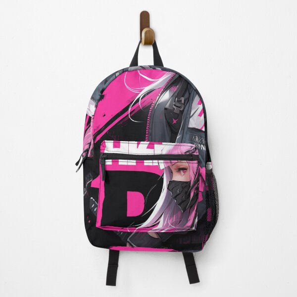 Item preview, AKIBA DRIP「 ✦ PINK & BLACK ✦ 」K-POP TECH WEAR CYBER SAMURAI ONI GIRL - JAPAN ANIME MANGA CYBER PUNK FASHION designed and sold by AKIBA DRIP.