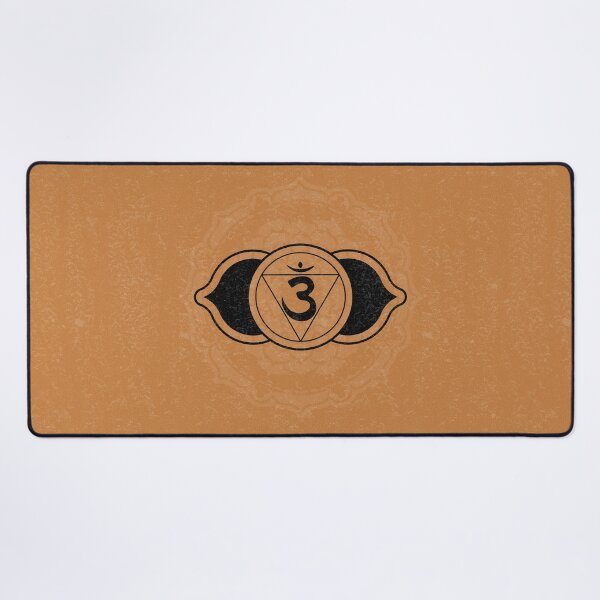 Item preview, Third Eye Chakra Mandala - Rust + Coal designed and sold by Irene Estelle.